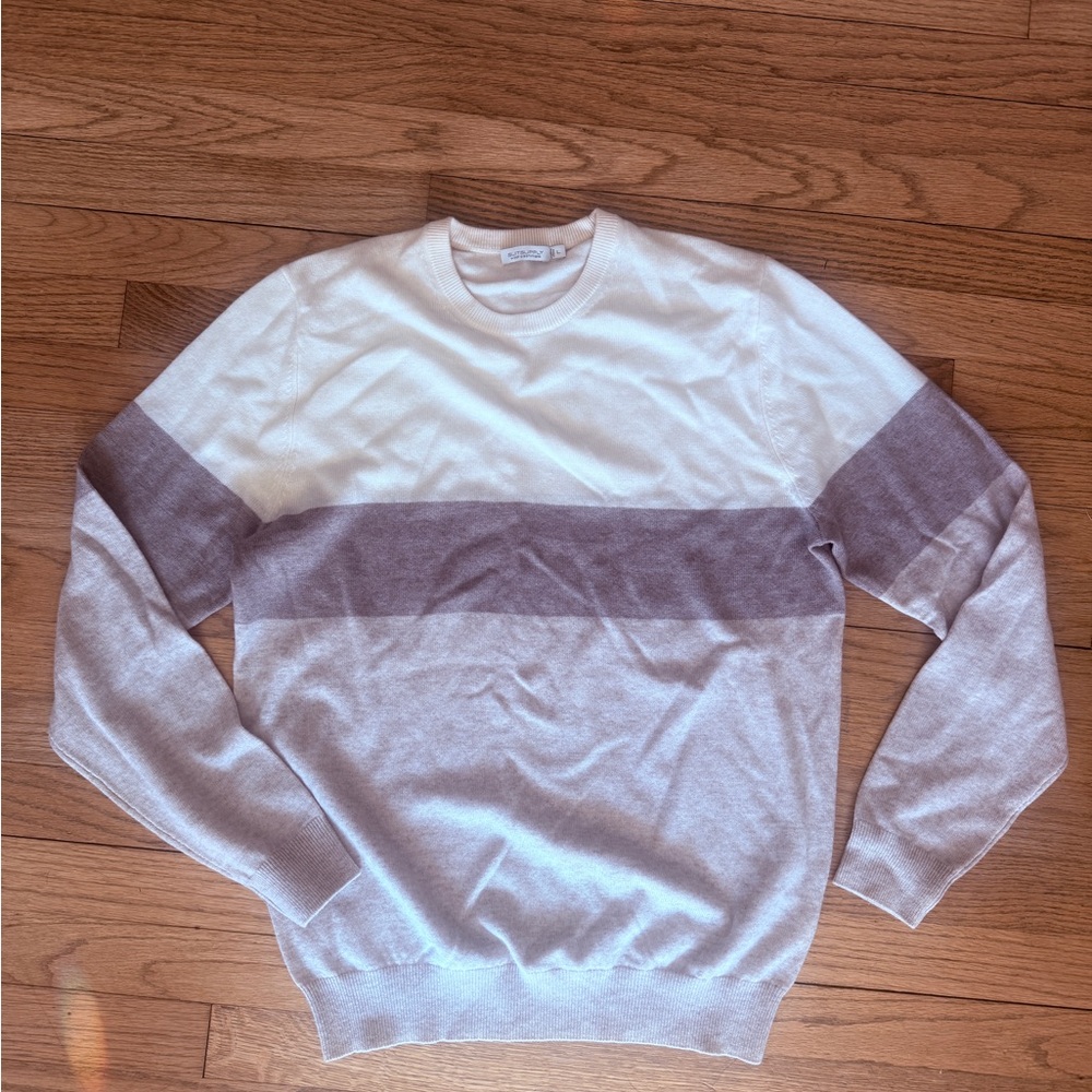 Men's Suit Supply Wool & Cashmere Sweater